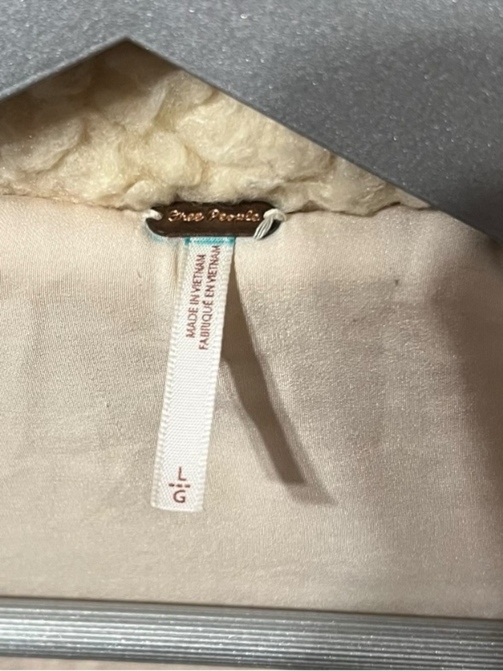 Free People Runway Popular Soft Teddy Bear Jacket – Large - Picture 7 of 7